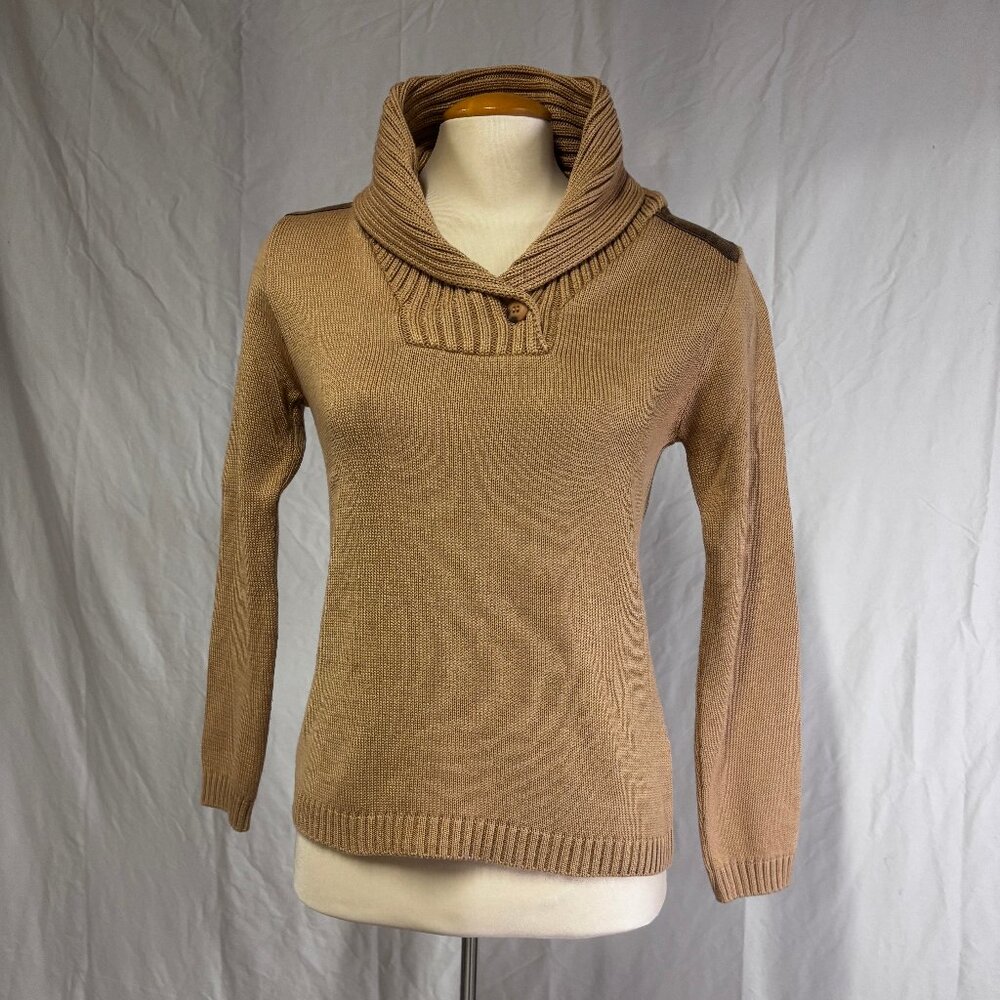OLSEN Europe Shawl Collar Pull-Over, Sz 2